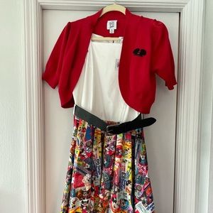 “Disney Through The Years” dress